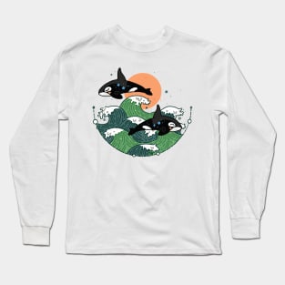 Killer Whales Long Sleeve T-Shirt